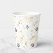 Gobelets En Papier Fête de Noël (Droite)