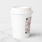 Gobelets En Papier fête de Noël au chocolat chaud (Droite)