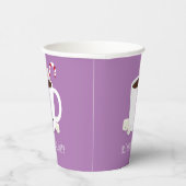 Gobelets En Papier Fête de Noël Chocolat chaud cacao chaud (Droite)