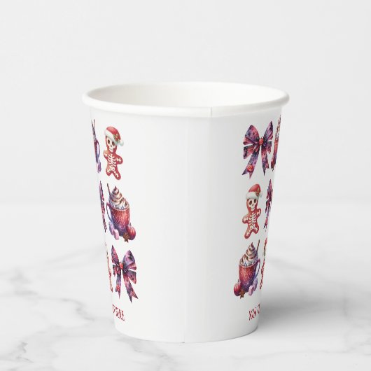 Gobelets En Papier Fête de Noël Ier Halloween (Droite)