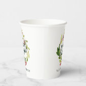 Gobelets En Papier fête de Noël la plus joyeuse aquarelle (Droite)