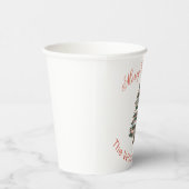 Gobelets En Papier Fête de Noël Russe Plaid Tree (Droite)