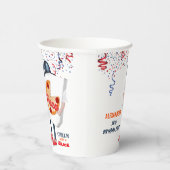 Gobelets En Papier Fête de pizza drôle (Droite)