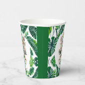 Gobelets En Papier Fête des animaux de la Jungle tropicale (Droite)