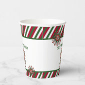 Gobelets En Papier Fête des Elfes de Noël (Droite)