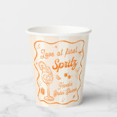 Gobelets En Papier Fête des mariées Aperol Spritz (Verso)