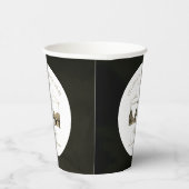 Gobelets En Papier Fête des mariées de lingerie en dentelle noire (Droite)