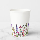 Gobelets En Papier Fête des mariées fleur sauvage (Droite)