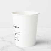 Gobelets En Papier Fête des mariées italienne La Dolce Vita (Gauche)