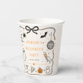 Gobelets En Papier fête d'Halloween (Recto)