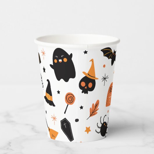 Gobelets En Papier Fête d'Halloween (Droite)