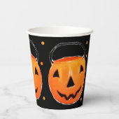 Gobelets En Papier Fête d'Halloween (Verso)