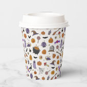 Gobelets En Papier Fête d'Halloween (Verso)