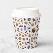 Gobelets En Papier Fête d'Halloween (Recto)