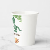 Gobelets En Papier Fête du 3e anniversaire (Gauche)