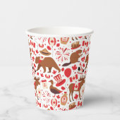 Gobelets En Papier Fête du Canada (Recto)