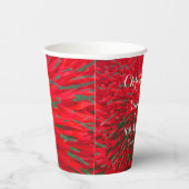 Gobelets En Papier Fête du Mariage de Noël Red Green (Droite)