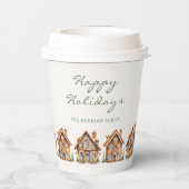 Gobelets En Papier Fête du pain d'épices (Verso)