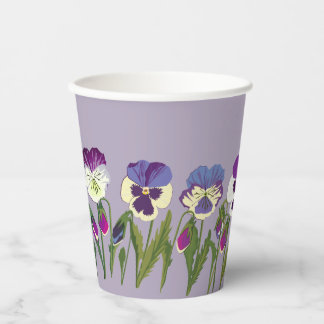 Gobelets En Papier Fête du printemps