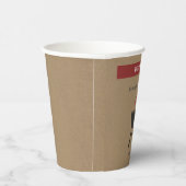 Gobelets En Papier Fête Kraft & Rustic BBQ Anniversaire (Droite)