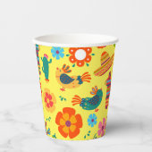 Gobelets En Papier Fête mexicaine (Recto)