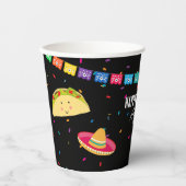 Gobelets En Papier Fête mexicaine à thème (Recto)