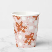 Gobelets En Papier Fête Noël d'hiver (Gauche)