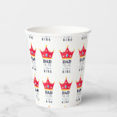 Gobelets En Papier fêtes des pères de tasses de papier (Recto)