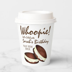 Gobelets En Papier Fêtons ! Whoopie Pies fête d'anniversaire