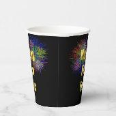 Gobelets En Papier Feu d'artifice du Nouvel An (Droite)