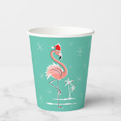 Gobelets En Papier Feu de Christmas (Verso)