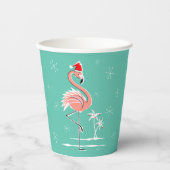 Gobelets En Papier Feu de Christmas (Recto)