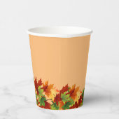 Gobelets En Papier Feuilles automnales (Droite)