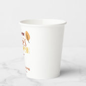 Gobelets En Papier Feuilles d'automne Citrouille S'il vous plaît Bon (Gauche)