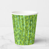 Gobelets En Papier Feuilles verts (Droite)