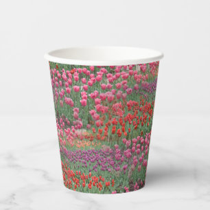 Gobelets En Papier Field Of Tulips