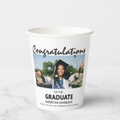 Gobelets En Papier Fière Relative Du Diplômé | Photo (Recto)