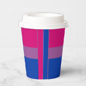 Gobelets En Papier Fierté bisexuelle ! (Droite)