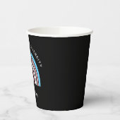 Gobelets En Papier Fierté transgenre célébrant la diversité Citation (Gauche)