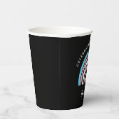 Gobelets En Papier Fierté transgenre célébrant la diversité Citation  (Droite)