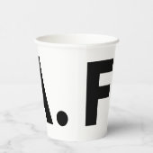 Gobelets En Papier Fika Bold (Droite)
