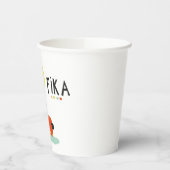 Gobelets En Papier Fika Déco (Gauche)