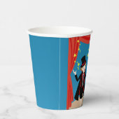 Gobelets En Papier Fille magicien Spectacle Anniversaire (Droite)