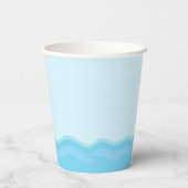 Gobelets En Papier Fille pirate afro-américaine en Red Party (Verso)