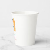 Gobelets En Papier Fille Surfboard Beach anniversaire (Gauche)