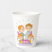 Gobelets En Papier Filles jumelles (Recto)