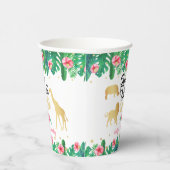 Gobelets En Papier Filles quatre jamais sauvages 4e fête d'anniversai (Droite)