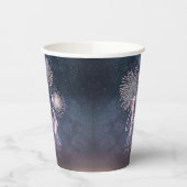 Gobelets En Papier Fireworks Sweet 16 Midnight Blush ID984 (Gauche)
