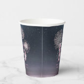 Gobelets En Papier Fireworks Sweet 16 Midnight Blush ID984 (Droite)