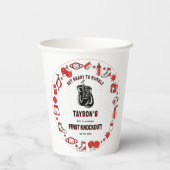 Gobelets En Papier First Knockout Boxing 1st Birthday – Fun Kids  (Verso)